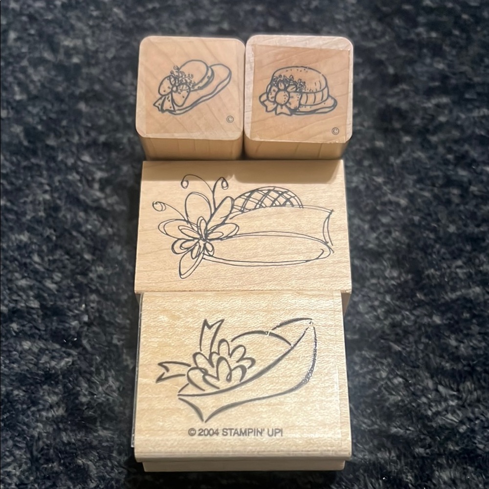 Going Out In Style Hats Stamps Set